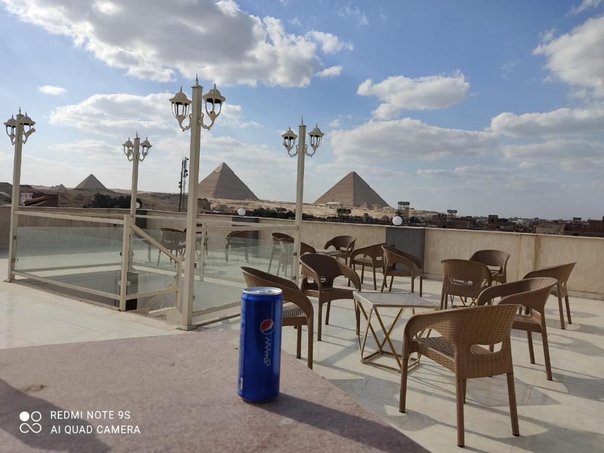 Khufu Pyramids Hotel Kafret el-Gabal Eksteriør bilde
