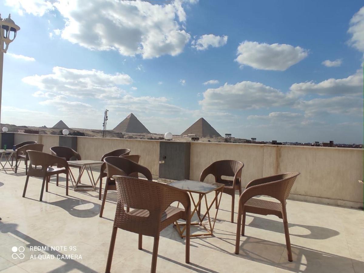 Khufu Pyramids Hotel Kafret el-Gabal Eksteriør bilde