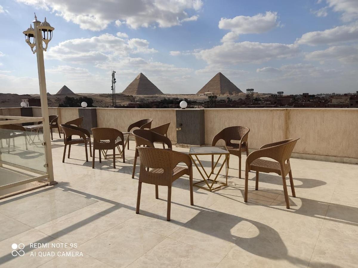 Khufu Pyramids Hotel Kafret el-Gabal Eksteriør bilde