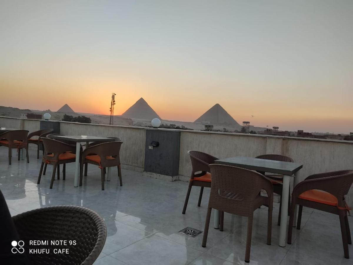 Khufu Pyramids Hotel Kafret el-Gabal Eksteriør bilde