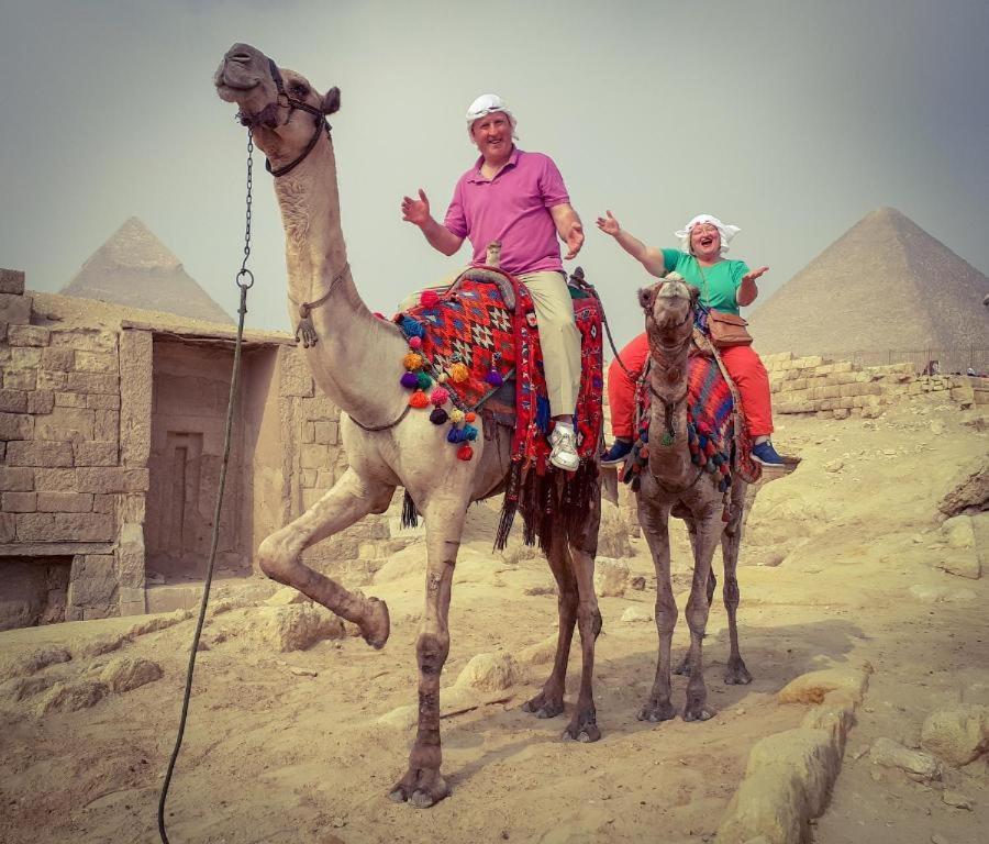 Khufu Pyramids Hotel Kafret el-Gabal Eksteriør bilde