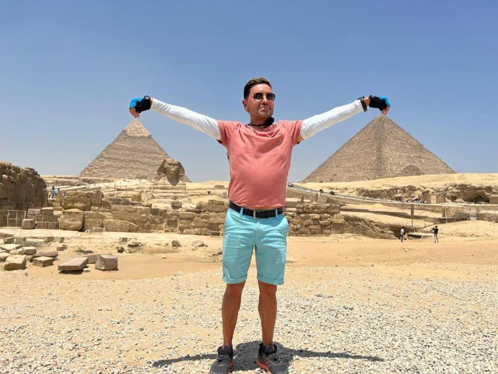 Khufu Pyramids Hotel Kafret el-Gabal Eksteriør bilde
