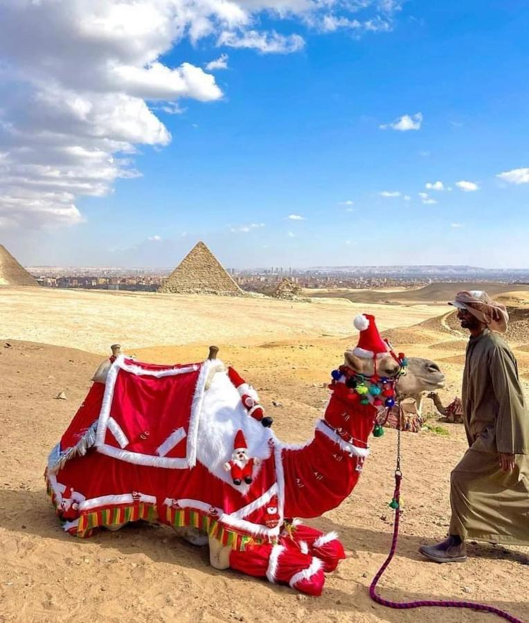 Khufu Pyramids Hotel Kafret el-Gabal Eksteriør bilde