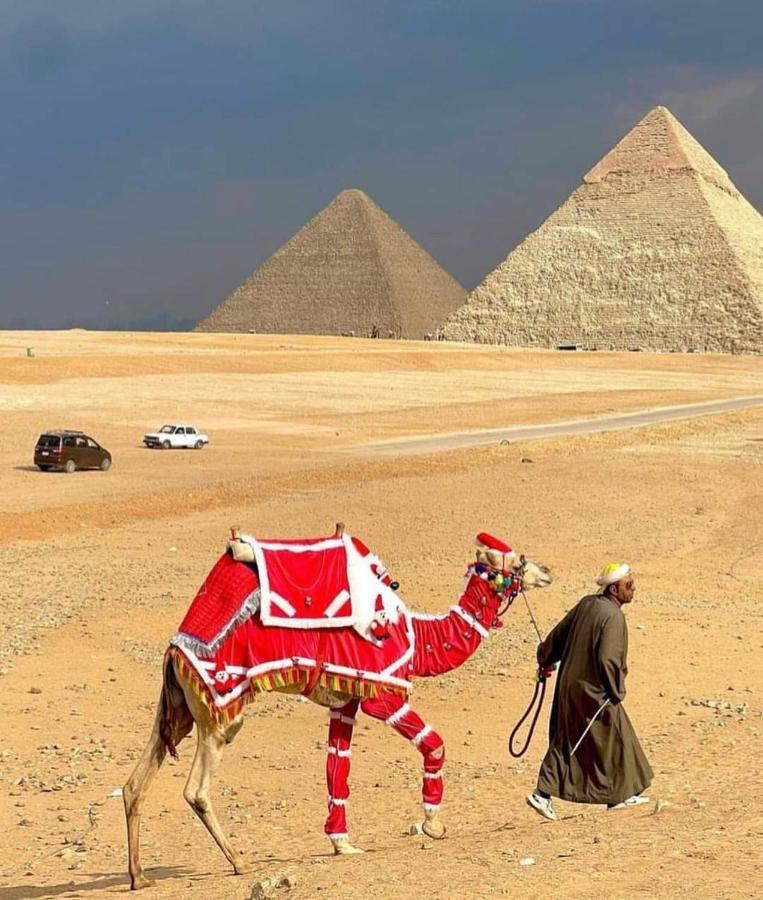Khufu Pyramids Hotel Kafret el-Gabal Eksteriør bilde